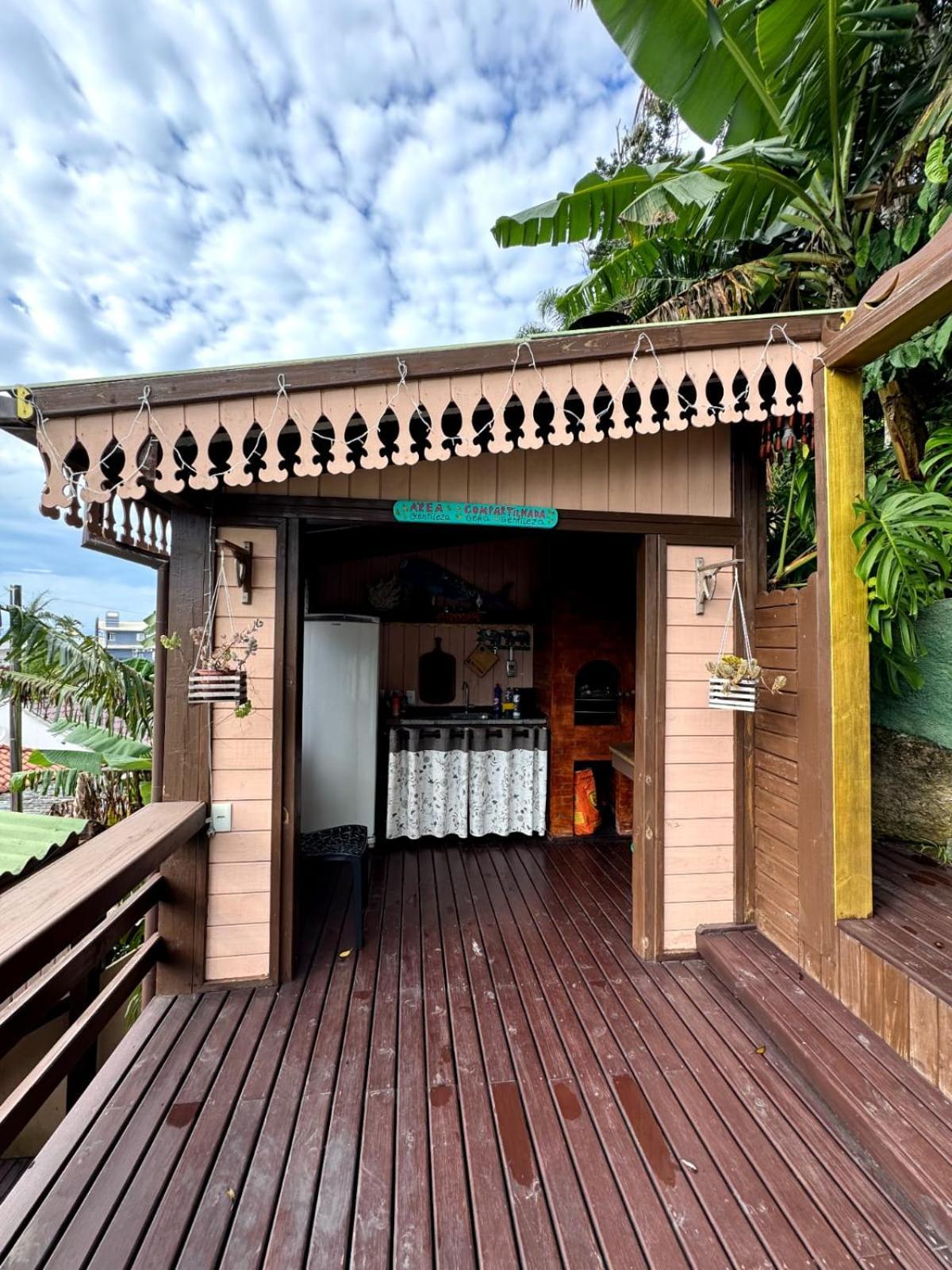 Pousada Casa Do Oscar Governador Celso Ramos Eksteriør bilde