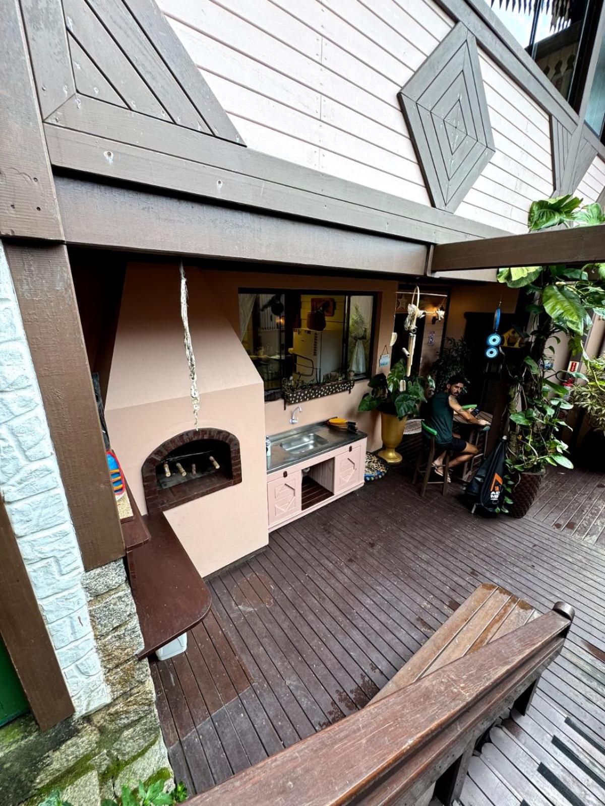 Pousada Casa Do Oscar Governador Celso Ramos Eksteriør bilde